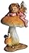 Top Collection Enchanted Story Fairy Garden Little Fairy Sleeping on Mushroom Outdoor Statue
