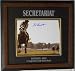Secretariat signed Belmont 8x10 Photo Framed
