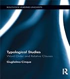 Typological studies : word order and relative clauses