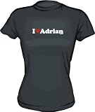 I Heart (Love) Adrian Women's Tee Shirt XL-Tank Top