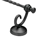 Moen DN4918BK 18-Inch Sienna Towel Bar (Matte Black)