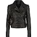 Apparel : FULL TILT Moss Moto Womens Jacket - Black