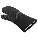 Calphalon Twill Thumb Mitt, Black Licorice