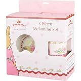 from Great Gizmos Great Gizmos Bunnykins 3 Piece Melamine Set (Sweetheart) Model B2003243