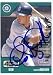 Carlos Guillen Autographed/Hand Signed Baseball Card (Seattle Mariners)