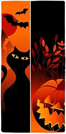 Ldnanana Beach Pool Towels Halloween Vectors Bath Towel 20" x 24"