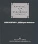 Criminal Law for Paralegals