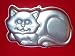 Wilton Kitty Cat Kitten Cake Pan (2105-1009, 1987) Retired Collectible ~ Wonderland Cheshire Cat ?