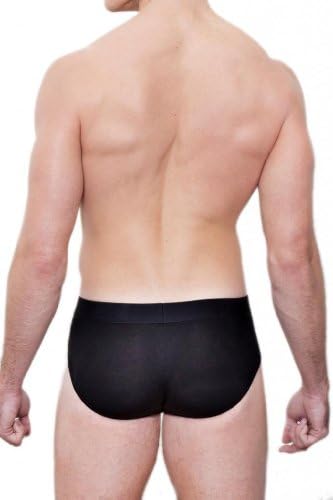 M-ICON Men's Ultra Soft Ellington Brief Medium Jet Black