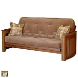 Park Futon with Platinum Color: Woodstock