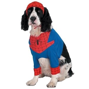 Spiderman Pet Costume - Officially Licensed Marvel TM Spiderman Costume