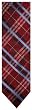 Men's Tommy Hilfiger Necktie Neck Tie Silk Cranberry, Navy and Blue