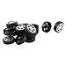 Uxcell a15060800UX0656 Car Truck Model Toys Wheel (Pack of 20)
