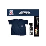 Arizona Wildcats Navy Scrub Top