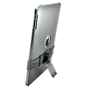 CrazyOnDigital Hard Crystal Case with Stand for Apple iPad