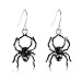 Ohrringe für Kinder/Damen mit glizernder Spinne - passende Kette erhältlich - Ideal für Halloween. Kommt mit exklusiver Geschenktüte