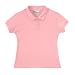Juniors’ School Uniform Cap-Sleeve Polo - Pink