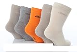 Produkt-Bild: Baby JEEP Socken, einfarbig (5 Paar) (15 (0-6 Monate)) (beige/grau/orange)