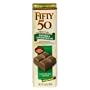 Fifty-50 Almond Chocolate Bars, 2.8-Ounce Bars (Pack of 12)