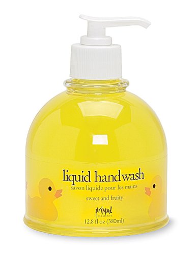 Primal Elements Kid At Heart Hand Wash, Rubber Duck, 12.8-Ounce Bottle by Primal Elements