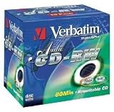 Review VERBATIM CORPORATION 43148 / Verbatim CDRW-80 (8-10x) 10pk Jewel Case