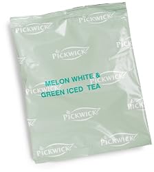 Pickwick Tea Melon White & Green, Iced Tea, 4-Ounce Filter Pack (Pack of 18)