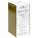Bentley's Jasmine White Tea, 25-Count Boxes (Pack of 4)