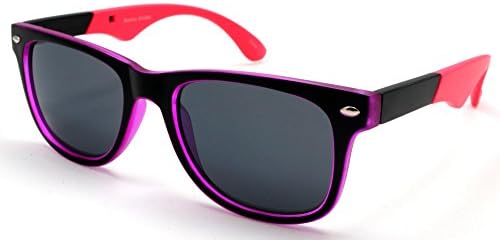 SAMBA SHADESUnisex Neon Classic Wayfarer Sunglasses - Miranda Miguel Mambo Shades