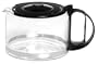 Capresso 4451.01 10-Cup Glass Replacement Carafe with Lid for Capresso Coffeemaker, Black