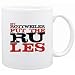 New  My Rottweiler Put The Rules  Mug Dog