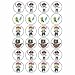 from Pirate Party Pirate Wafer Paper style 24 Edible Wafer Paper Fairy/Cup Cake Toppers on an A4 sheet - Birthday Cake and Party Idea
