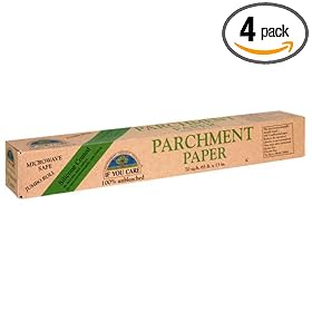 If You Care 100% Unbleached Silicone Parchment Paper, 70-Foot Roll (Pack of 4)