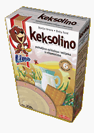 Cereal Flakes with Cake- Keksolino, 8.75oz