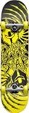 Darkstar Twisted Complete Skateboard, Yellow, FUL7.5