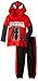 Marvel Toddler Boys' Spiderman Fleece Pant Set with Mask Eyes
