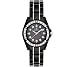 Bulova #98R122 Women's Two Tone Black IP Diamond Accented Watch