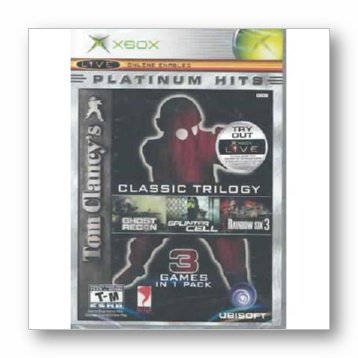 Childrens Toyshop  Video Games : Tom Clancy Classic Triple Pack: Ghost Recon, Splinter Cell, Rainbow Six 3