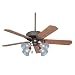 Emerson Ceiling Fans CF755WB Designer Bronze Indoor Fan 50" Includes F440WB Fitter and G41 Glass