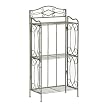Reflections 3-Tier Towel Shelf - Antique Silvertone