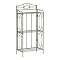 Reflections 3-Tier Towel Shelf - Antique Silvertone