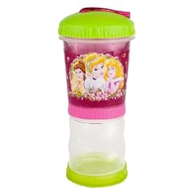 Zak Designs Disney Princess EZ Freeze Snack N Sip