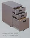 Modern 3 Drawer Metal Filing Cabinet