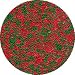 Gourmet Food : Red And Green Christmas Mix Jimmies