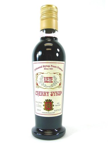 Rieme all natural French Cerises cherry syrup - 8.47 fl oz (250 ml) by Rieme