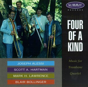 CD-Charts  Music : Four of a Kind, Music for Trombone Quartet