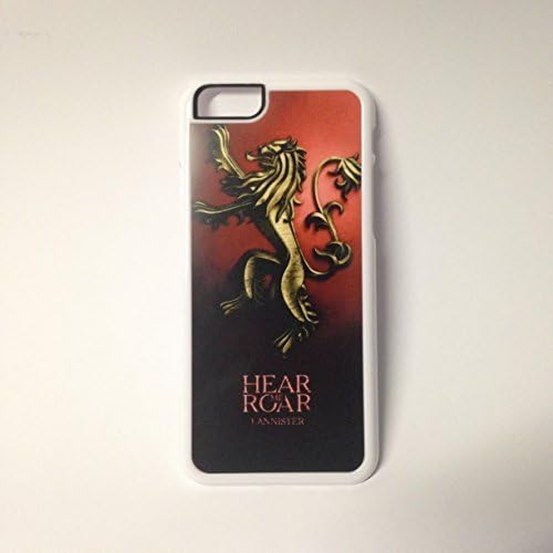 Kustomyze - White iPhone 6 Case - Game of Thrones Hear Me Roar House Lannister