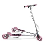 Slider The Unscooter - U8 - Three Wheel Action Scooter - Pink