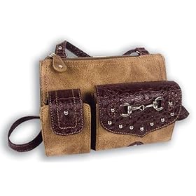 Snaffle Bit Faux Leather Western Organizer