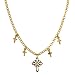Delicate Inspirations Gold Cross Necklace