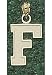 Anderson Jewelry Florida Gators Block 5/8 Gold Charm